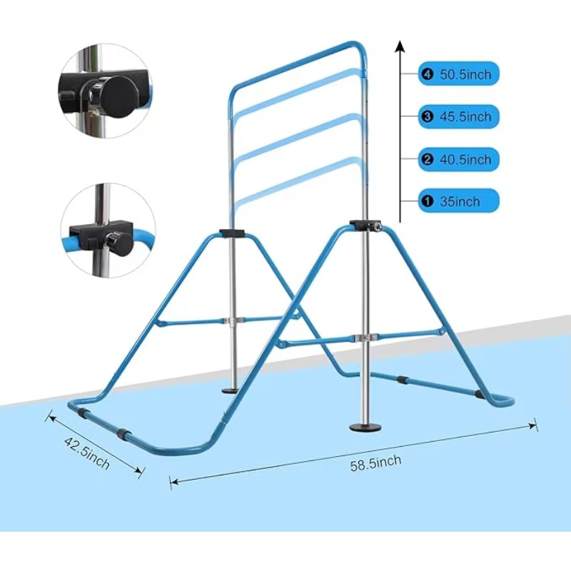 Home Gym Floor - Adjustable Indoor Home Gym Fitness Horizontal