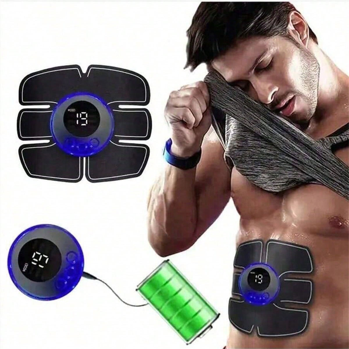 Home Gym Needs - EMS Muscle Stimulator Training Device For