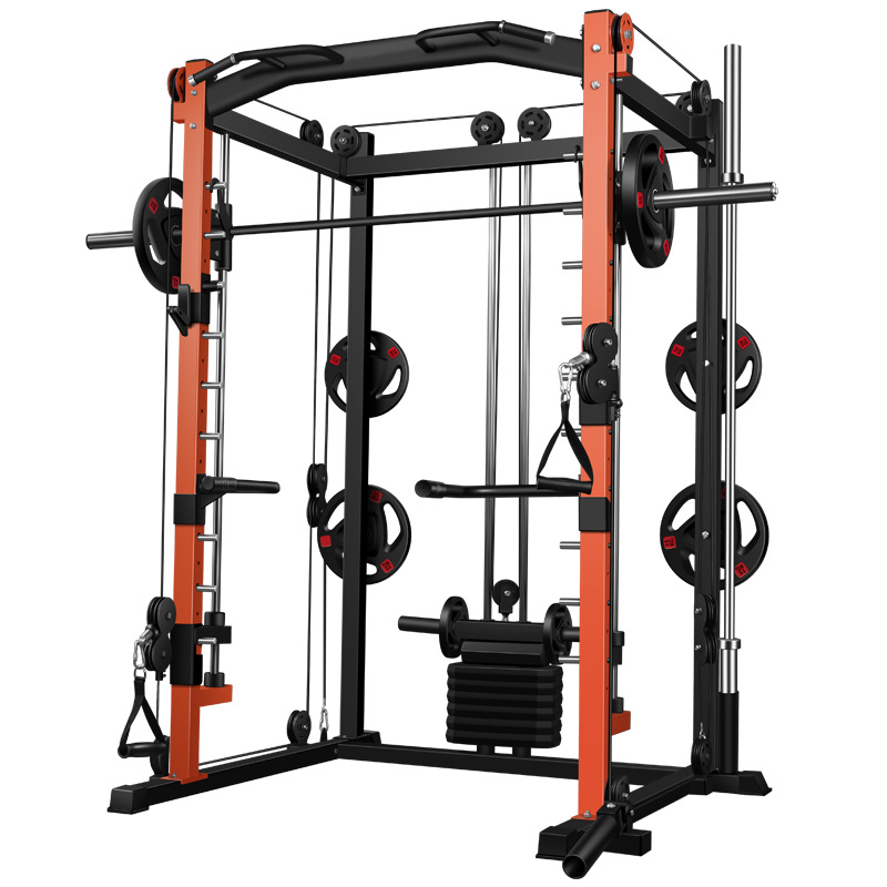 Home Gym Rack With Cables - Multi Functional Home Gym Equipment Squat
