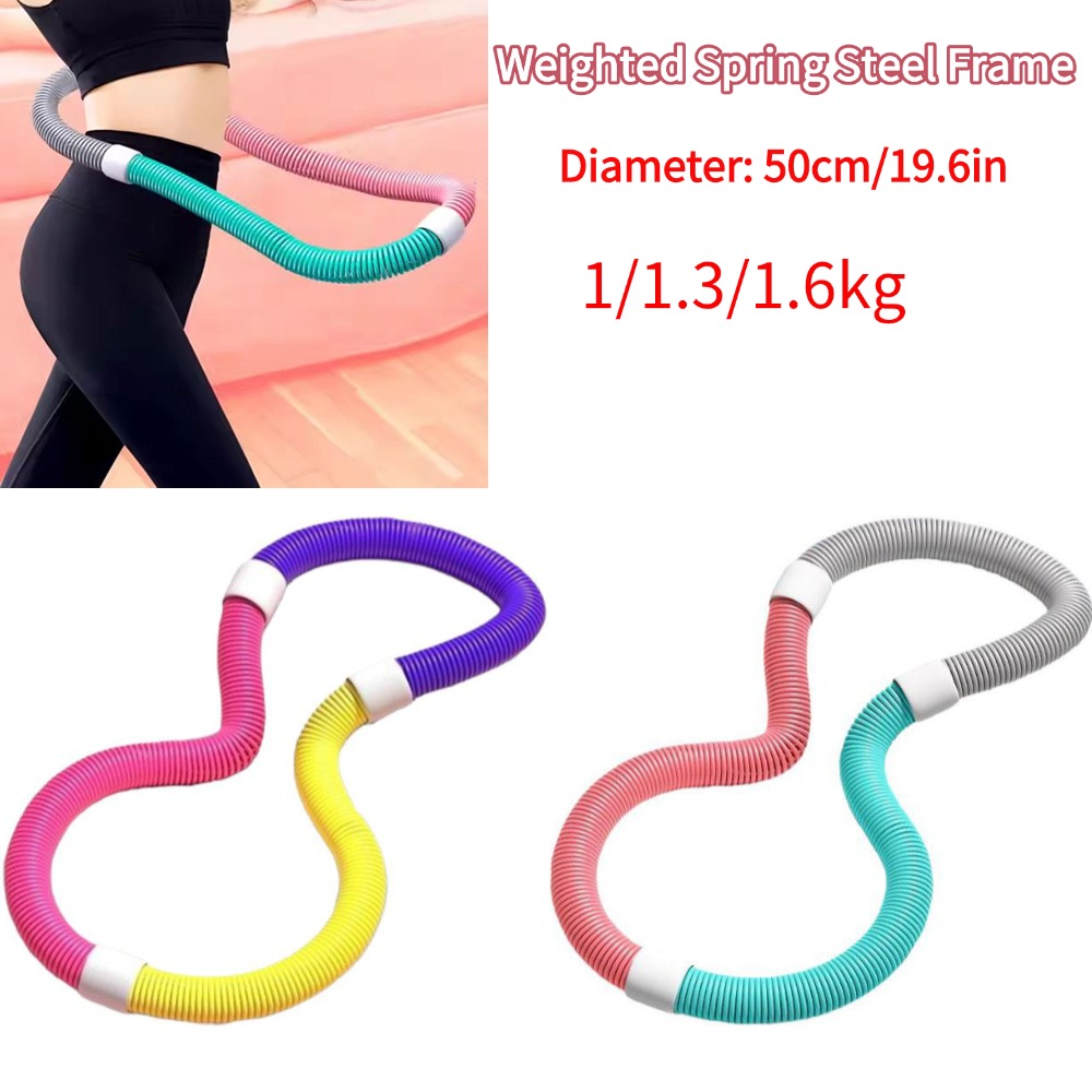 Home Gym Foldable - Weighted Spring Steel Frame Foldable Segments