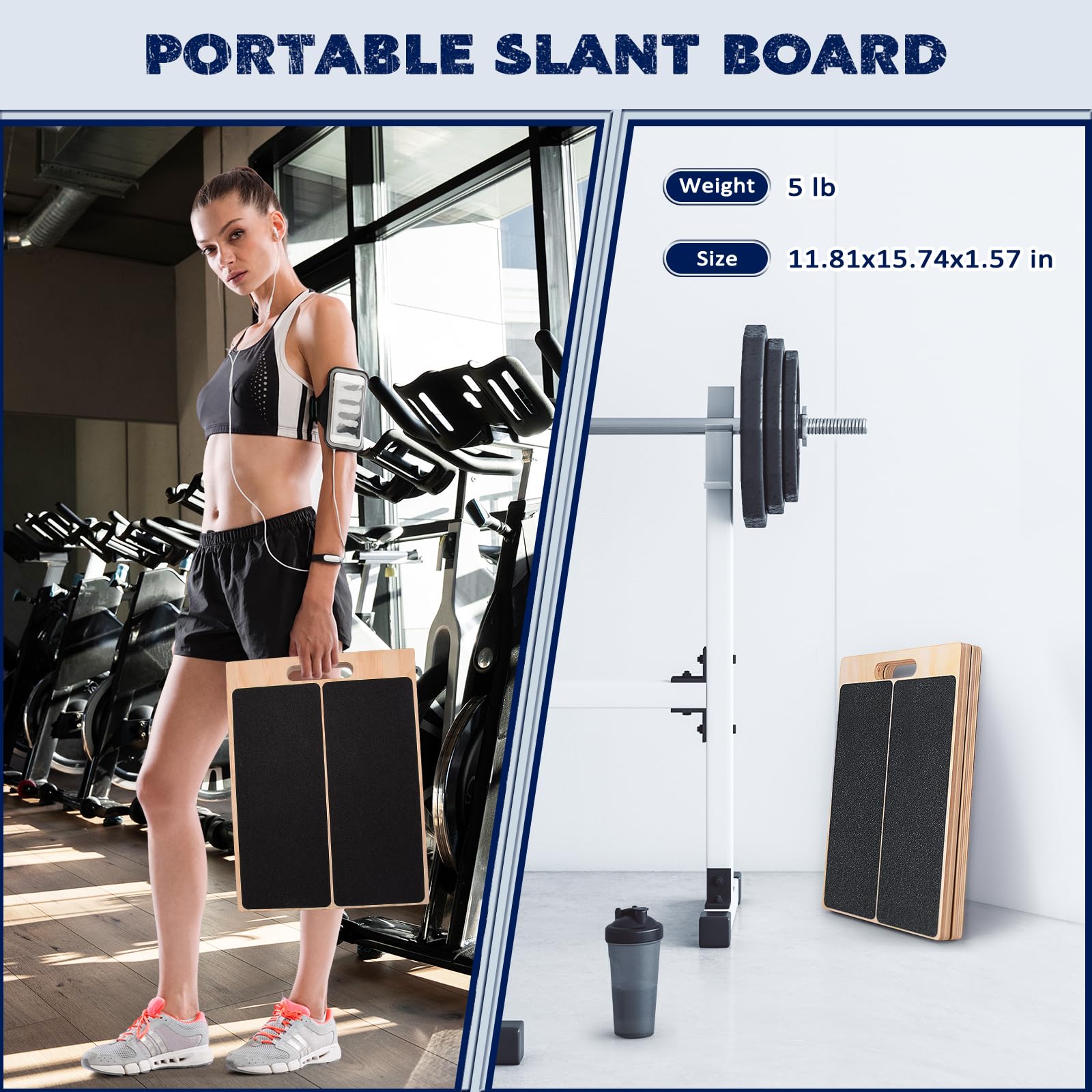 2 in 1 Wooden Balance Board &  - Wobble Board Balance 评论和价格