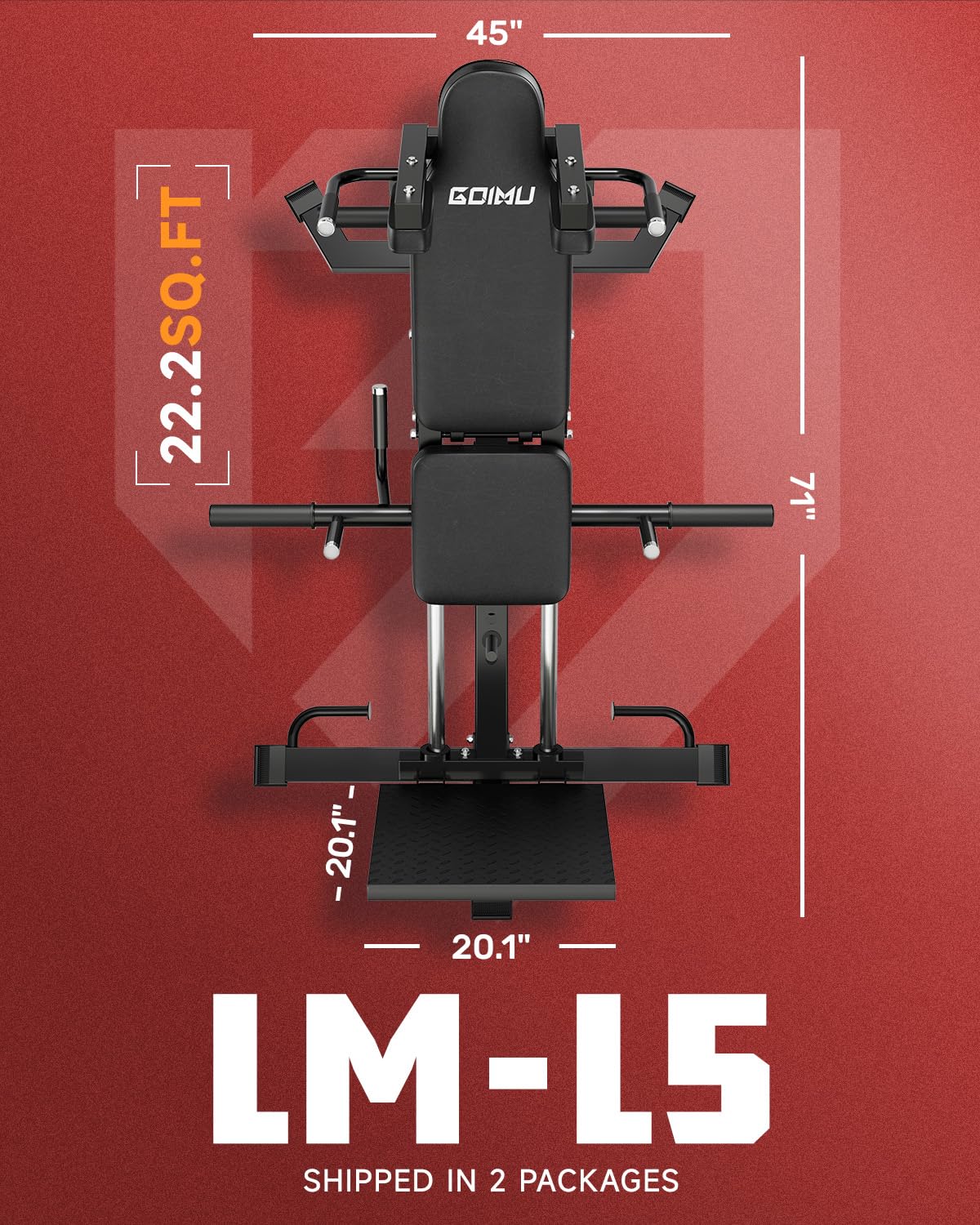 L5 Leg Press Hack Squat Machin - Home Gym With Leg Press 评论和价格