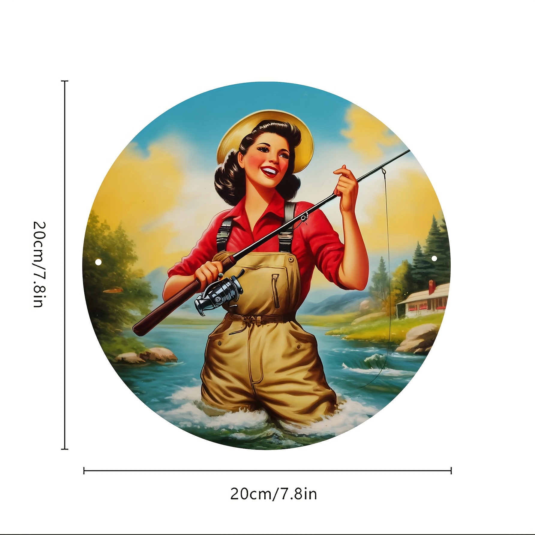 Fly Fishing Aluminum Sign - Pe - Home Gym In Garage 评论和价格