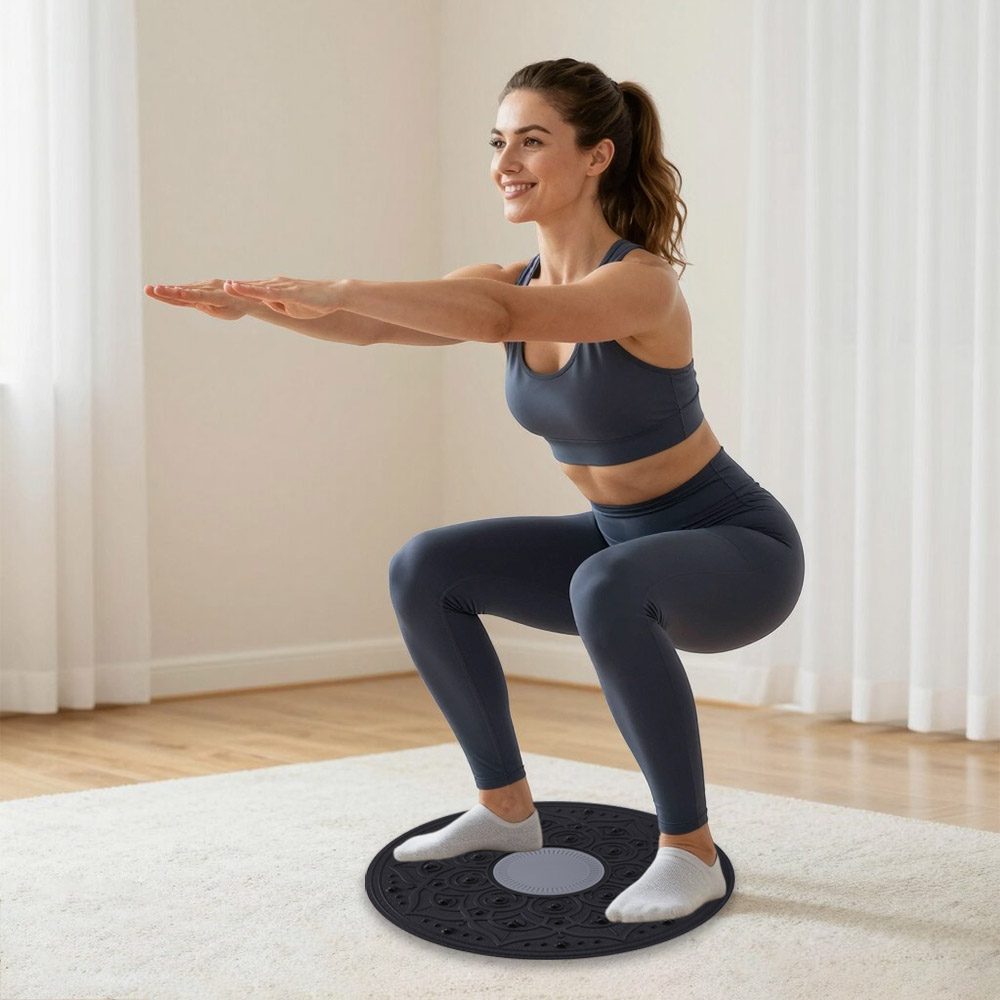 Foot Massage Yoga Balance Boar - Wobble Board Balance 评论和价格