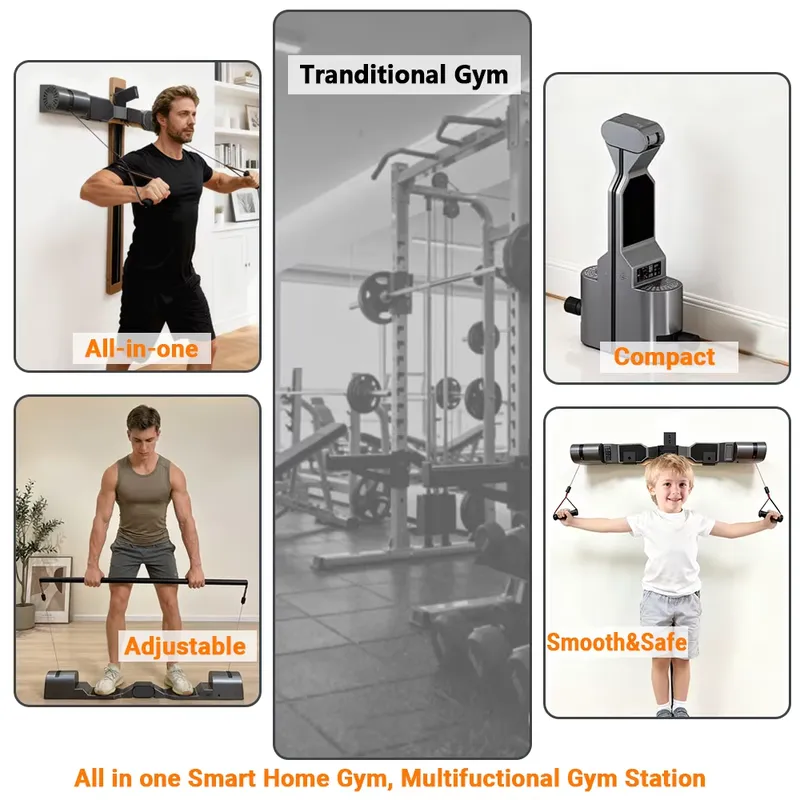 Multi Functional Gym Equipment - Home Gym Rack With Cables 评论和价格