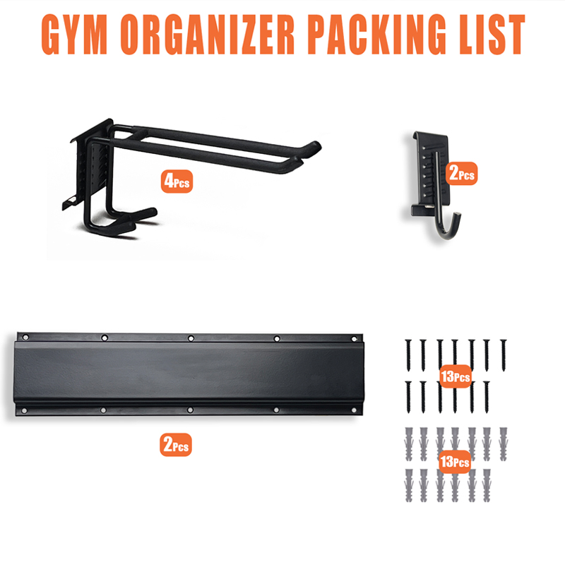Wall Mounted Gym Accessory Sto - Home Gym Rack With Cables 评论和价格