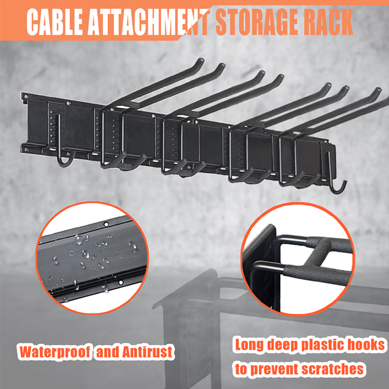 Wall Mounted Gym Accessory Sto - Home Gym Rack With Cables 评论和价格