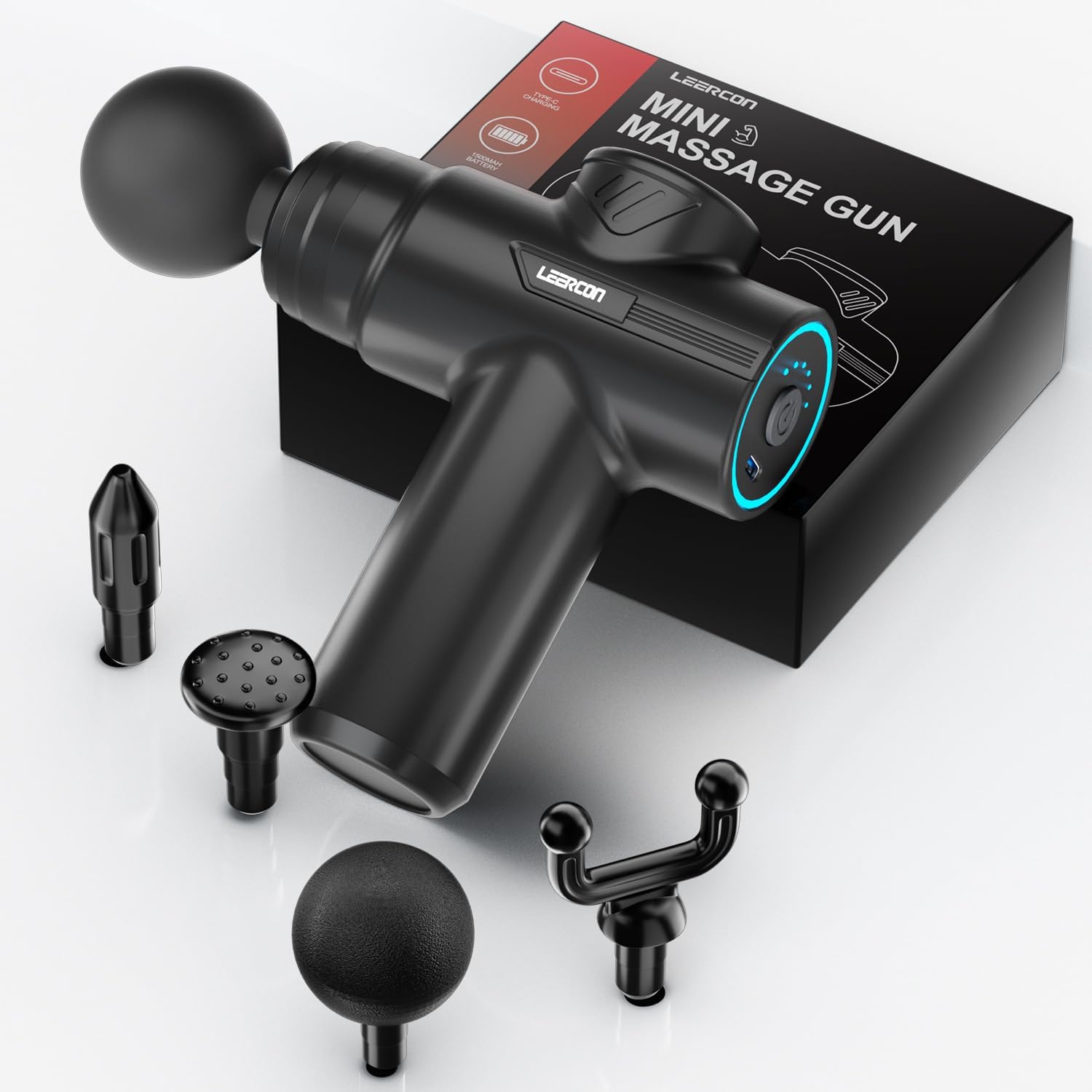 LEERCON Mini Massage Gun, 6 Sp - Home Gym Electric Machine 评论和价格