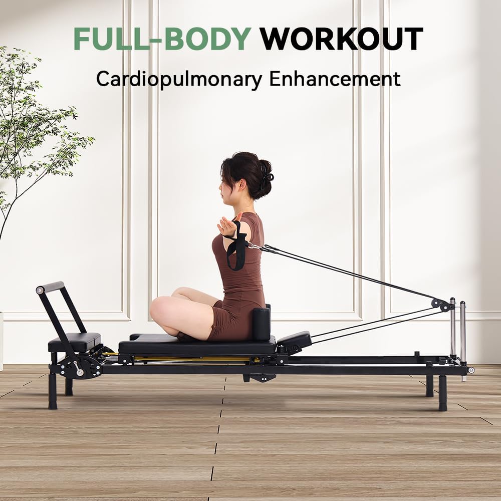 Foldable Pilates Reformer Mach - Home Gym Designs 评论和价格