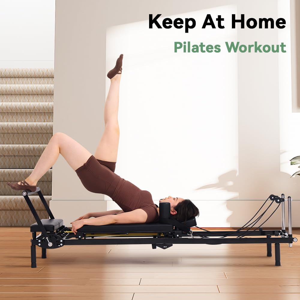 Foldable Pilates Reformer Mach - Home Gym Designs 评论和价格