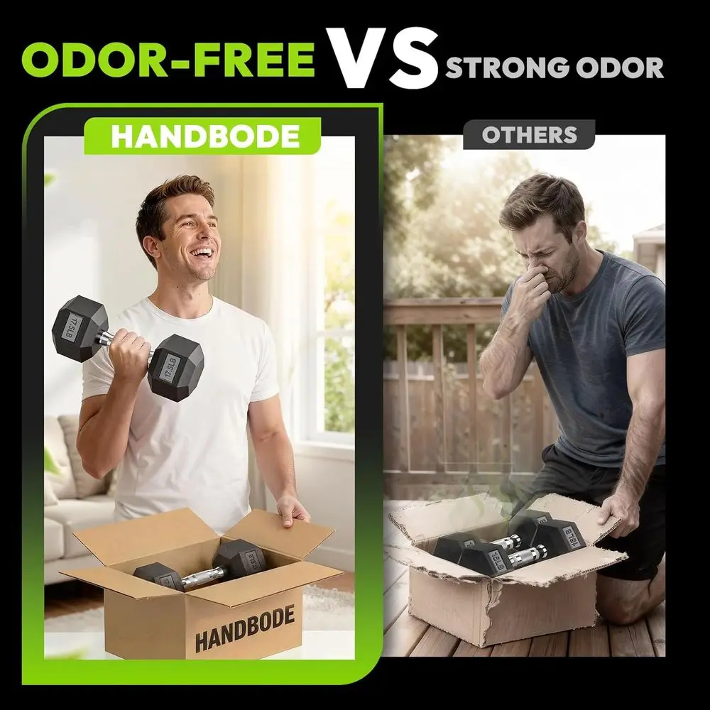 Hex Dumbbells with A-E Rack, 1 - Home Gym Designs 评论和价格