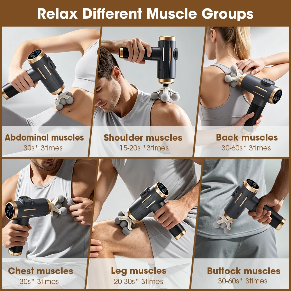 Electric Fascia Gun 24W 99 Gea - Home Gym Electric Machine 评论和价格