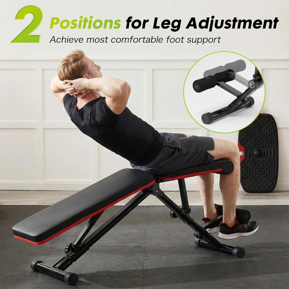Adjustable Weight Bench for Fu - Home Gym Foldable 评论和价格