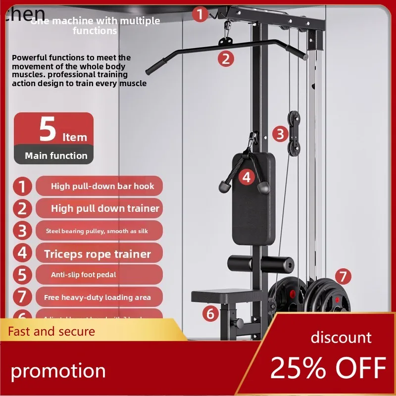 YY- Pull Down Trainer Home Sin - Home Gym One Machine 评论和价格