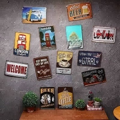 Vintage Butt Metal Wall Art, R - Home Gym Installation 评论和价格