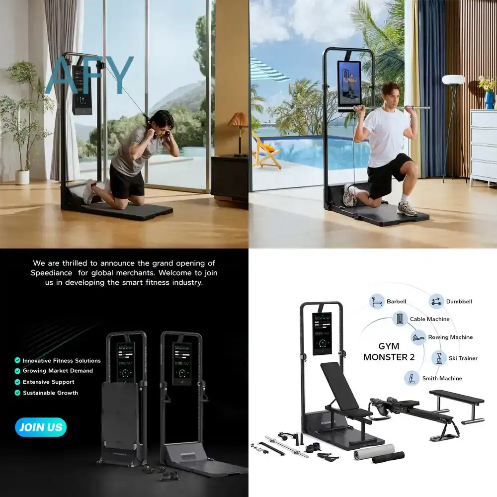 Speediance All in One Gym Fitn - Home Gym Installation 评论和价格