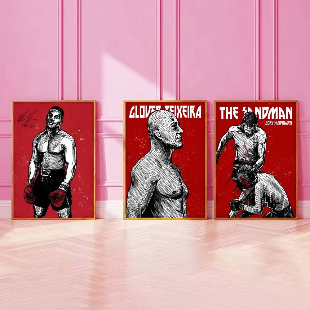 Combat Athlete Paper Poster Gr - Home Gym In Garage 评论和价格
