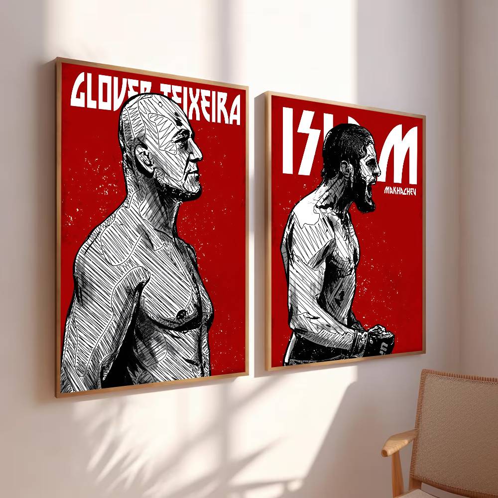 Combat Athlete Paper Poster Gr - Home Gym In Garage 评论和价格