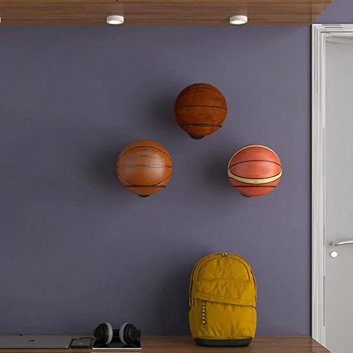Space Saving Wall Mounted Bask - Home Gym Installation 评论和价格