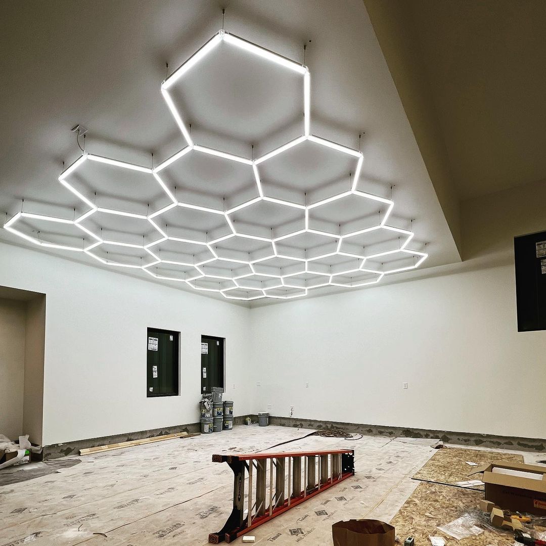 Hot Sell Hexagonal LED Light U - Home Gym Installation 评论和价格