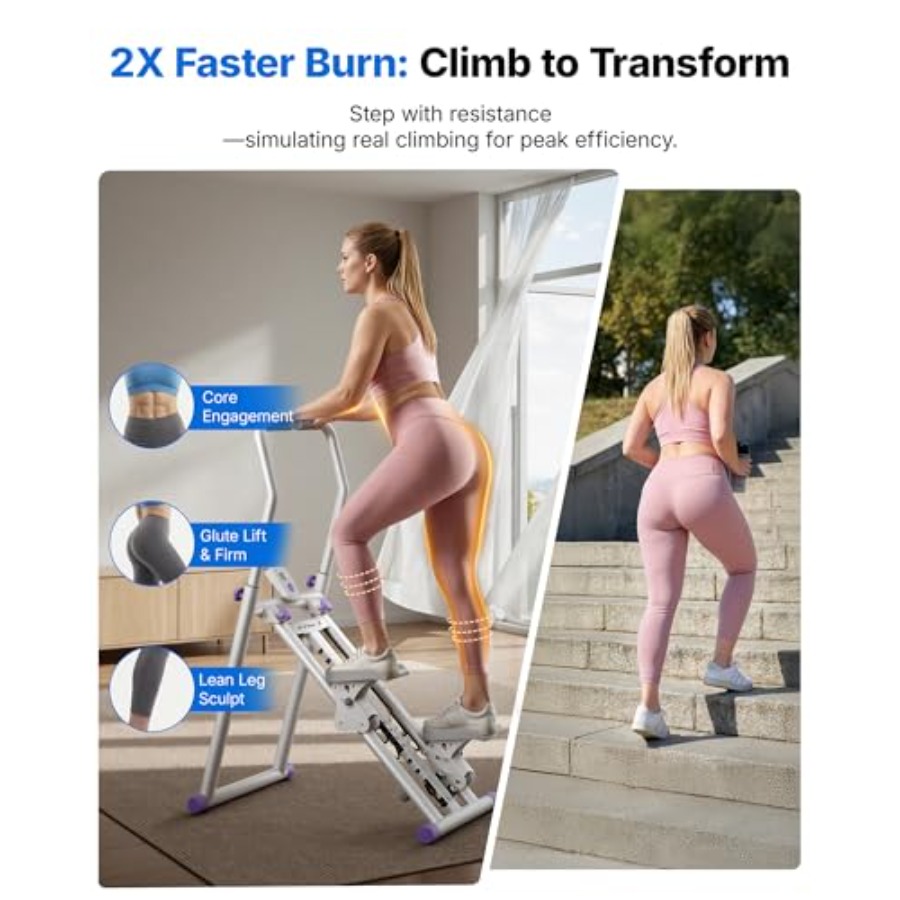 Home gym stair stepper: steel  - Home Gym Designs 评论和价格