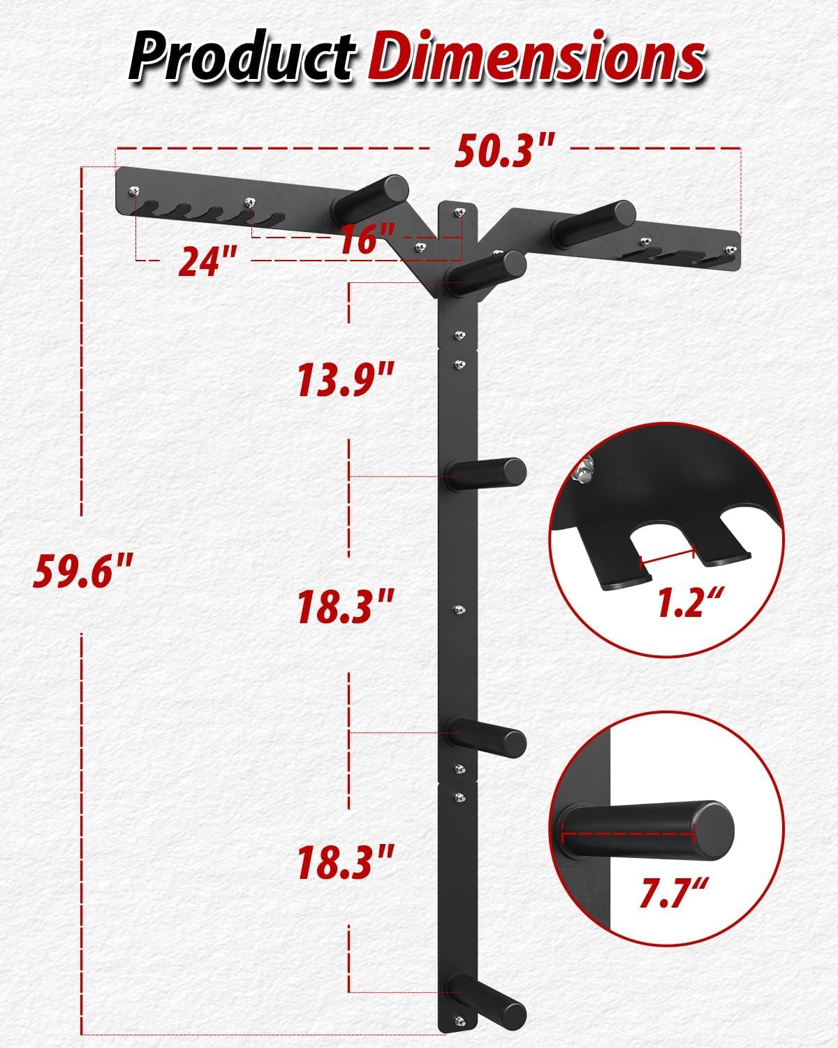 Wall Mounted Weight Plate Stor - Home Gym In Garage 评论和价格