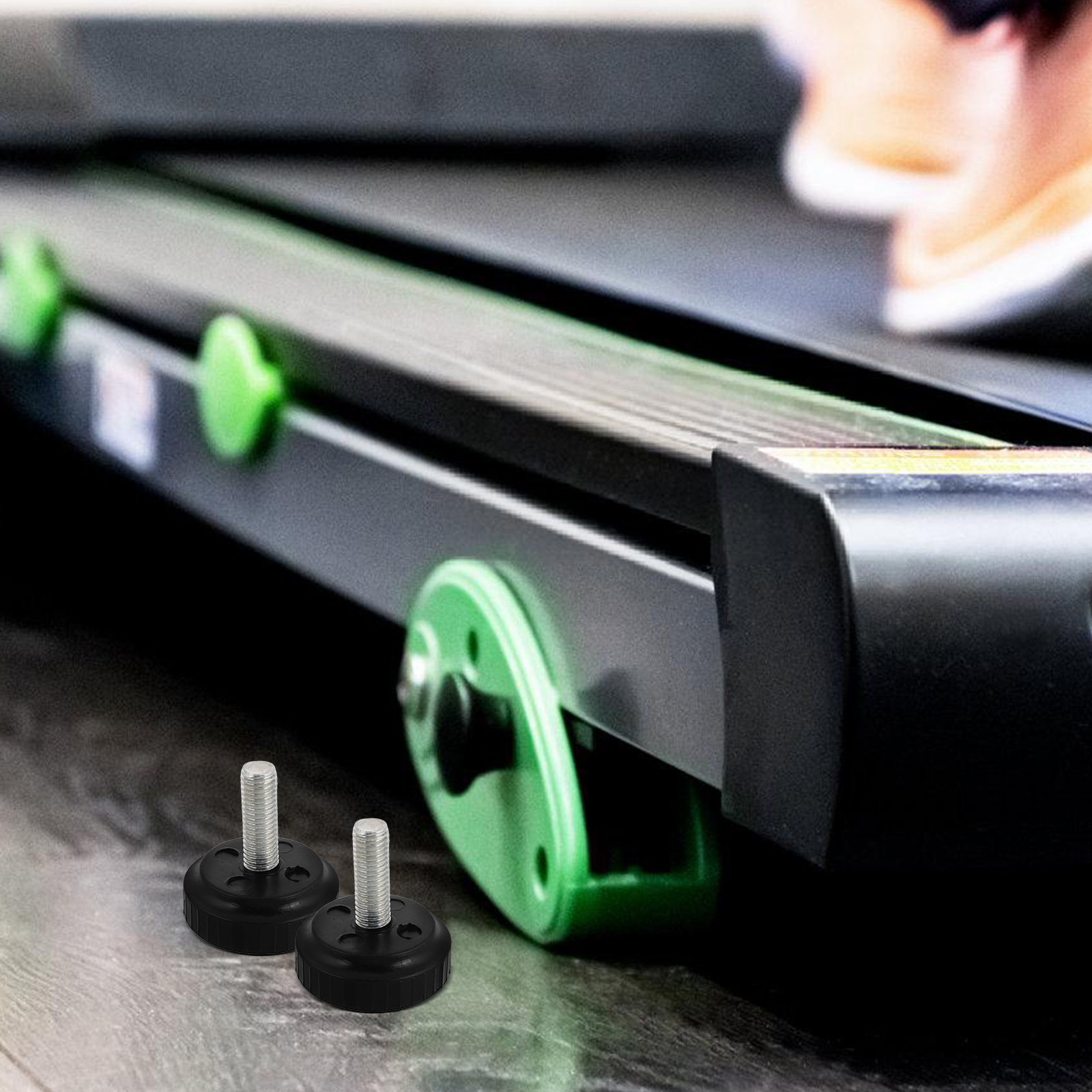 4Pcs Easy Install Adjustable S - Home Gym Installation 评论和价格