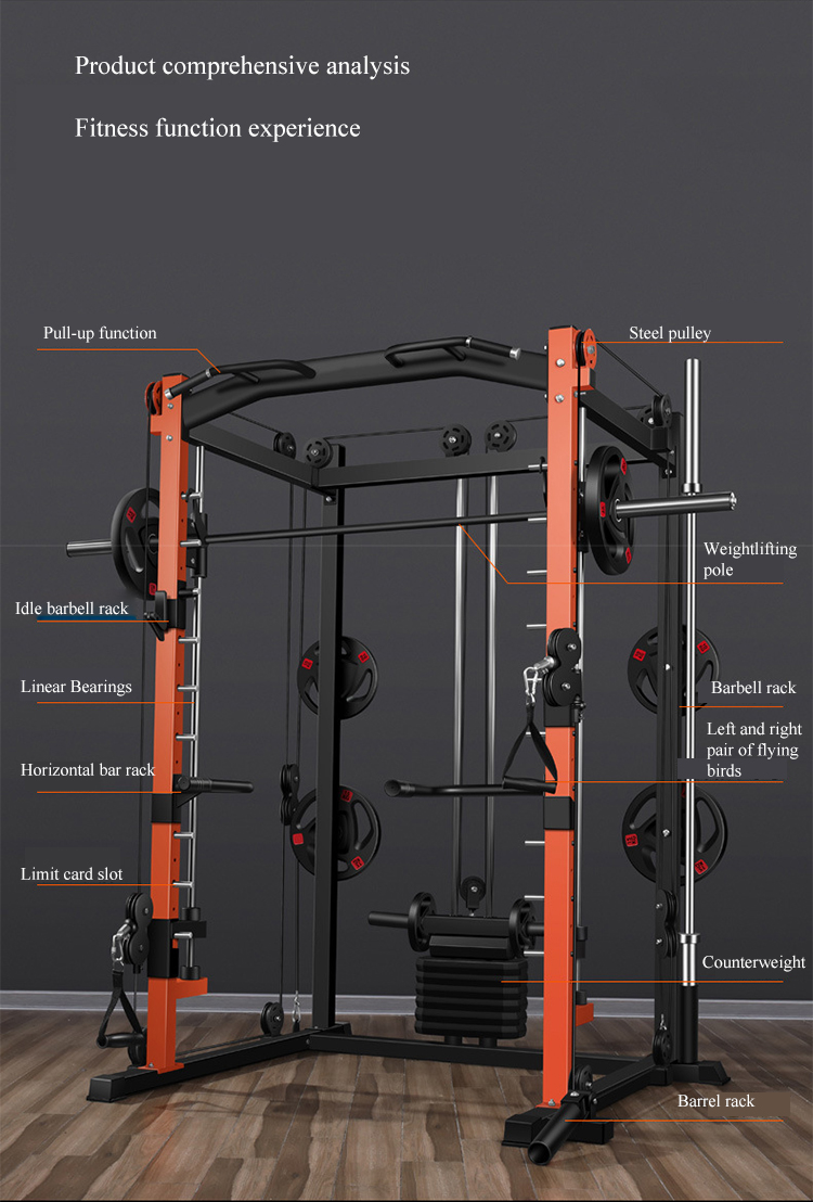 Multi Functional Home Gym Equi - Home Gym Rack With Cables 评论和价格