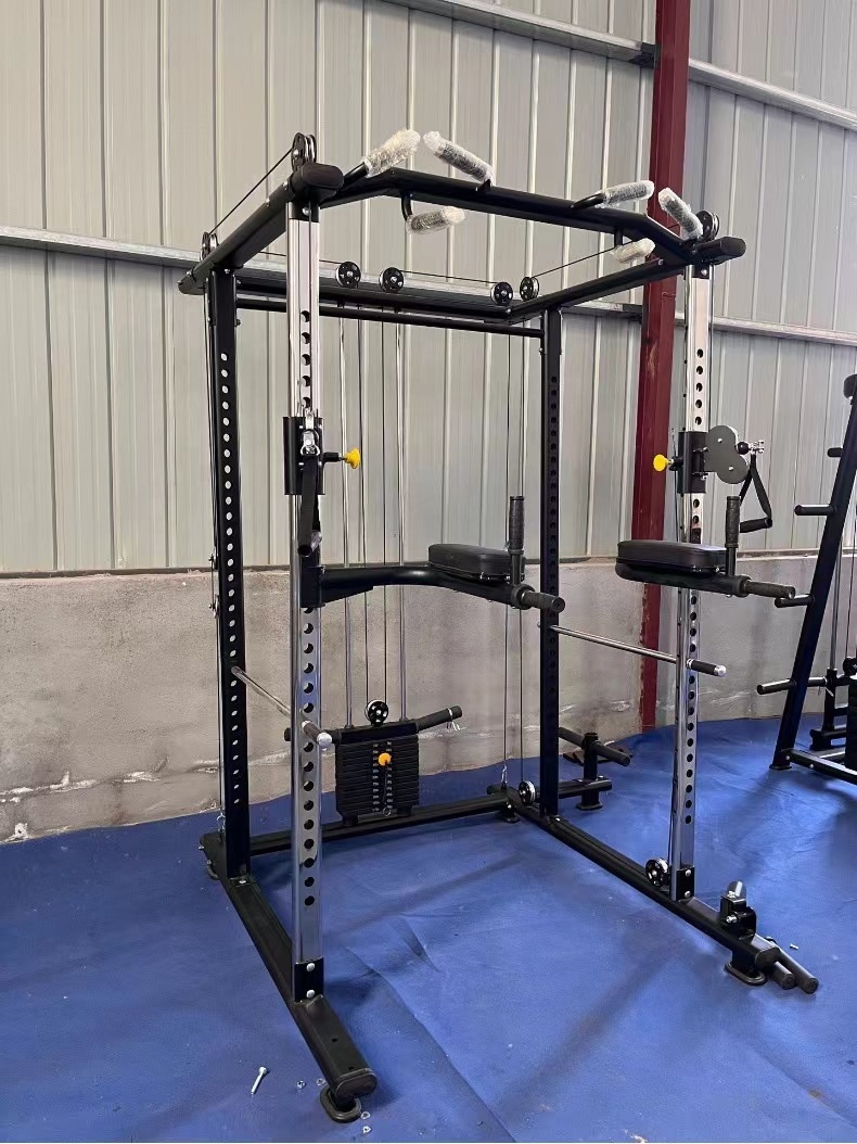 Multi Functional Home Gym Equi - Home Gym Rack With Cables 评论和价格