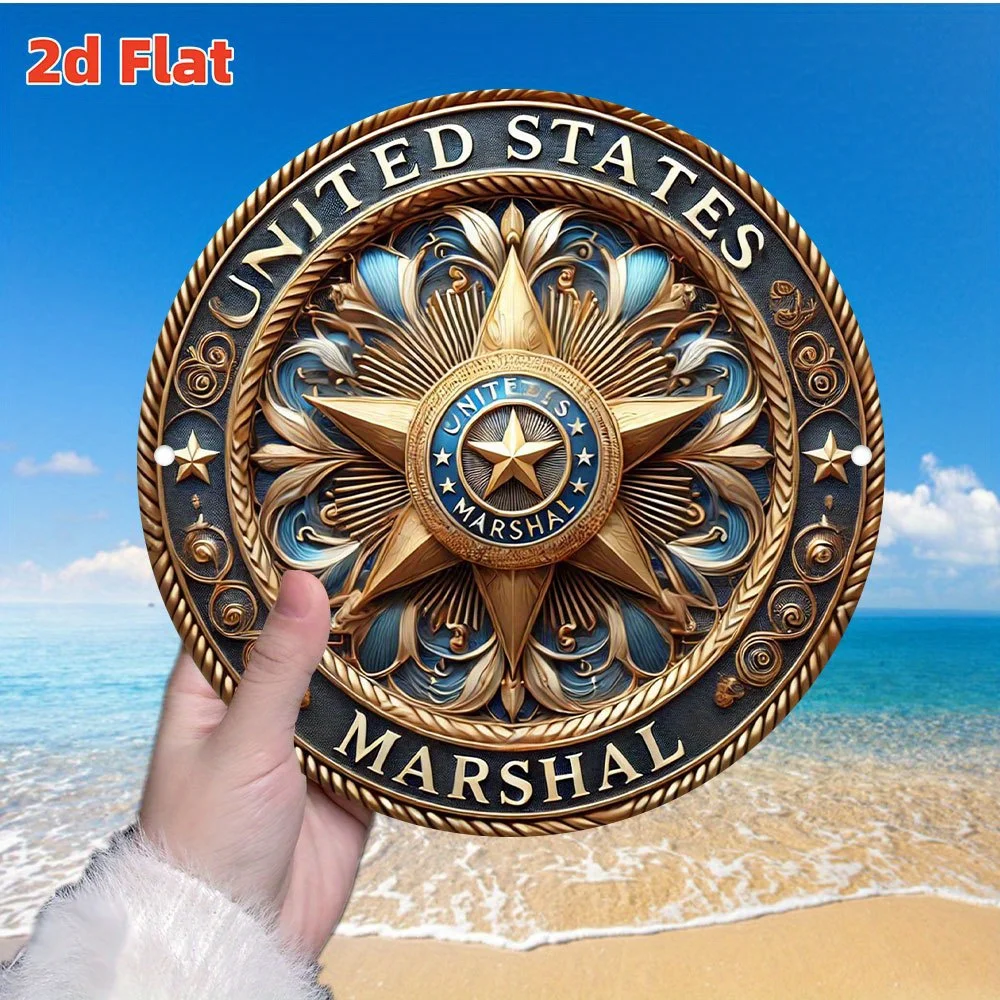 2D Flat Ornate Golden Star US  - Home Gym In Garage 评论和价格