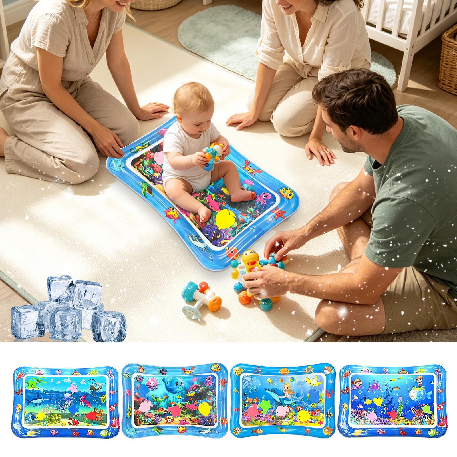 Kids Water Play Mat Cartoon Se - Home Gym Floor 评论和价格