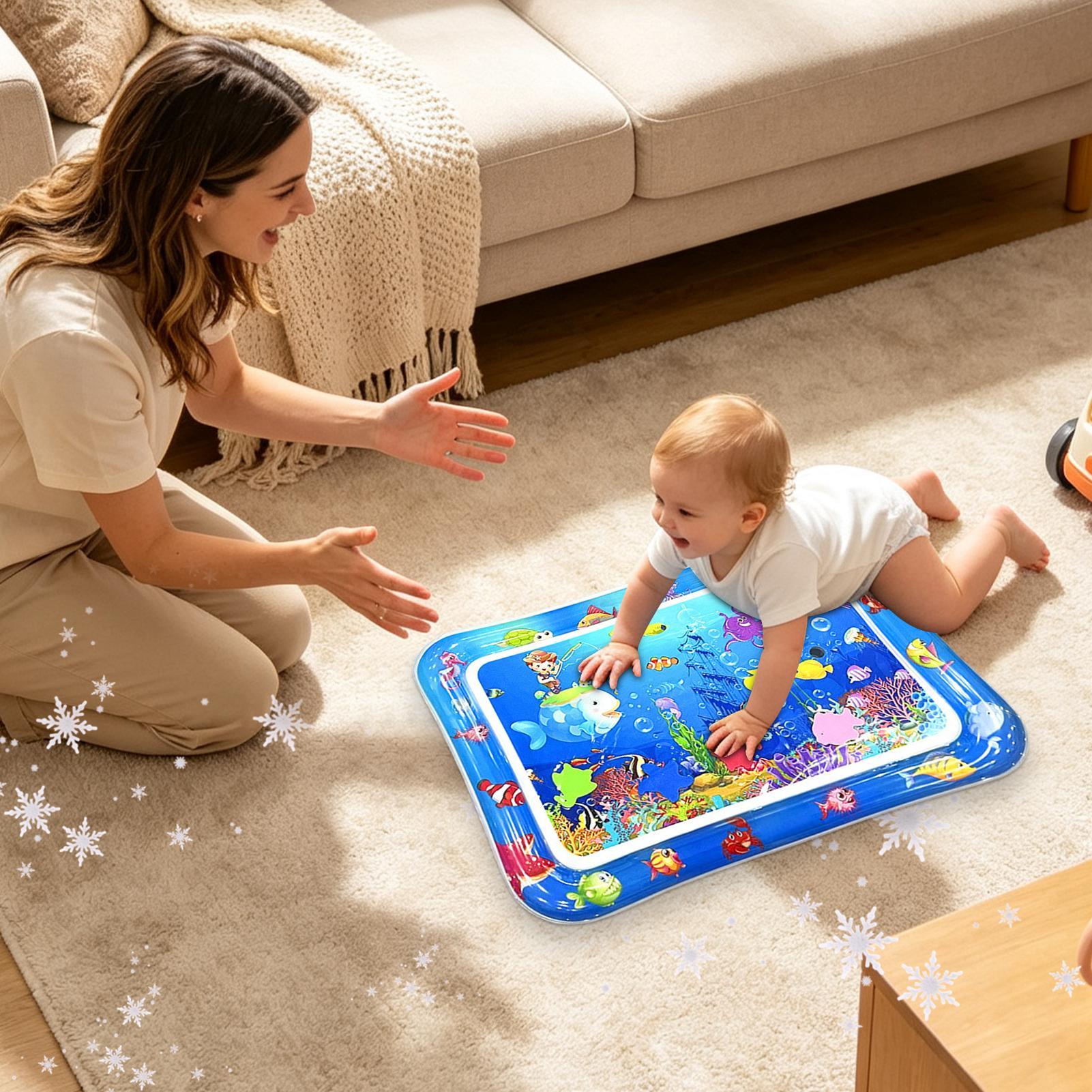 Kids Water Play Mat Cartoon Se - Home Gym Floor 评论和价格