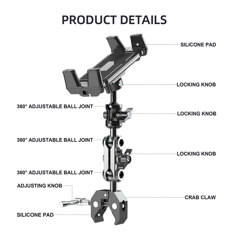 ABSK-Adjustable Phone Stand Fo - Home Gym Video 评论和价格