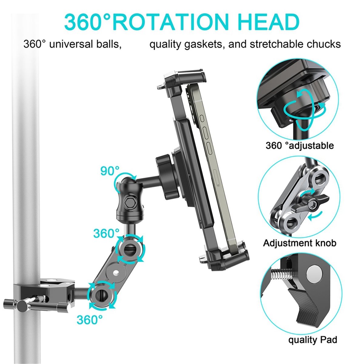 A40I Tablet Holder for Treadmi - Home Gym Video 评论和价格
