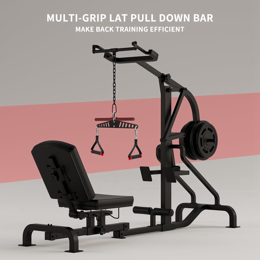 ABME Multi-Grip LAT Pull Down  - Home Gym Lat Pulldown 评论和价格
