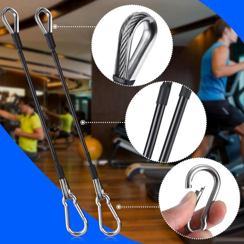 1/2Pcs Gym Cable Extension Com - Home Gym Lat Pulldown 评论和价格