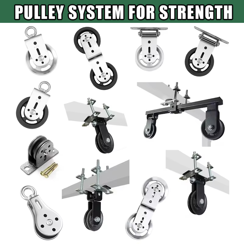 Cable Pulley System for Power  - Home Gym Rack With Cables 评论和价格