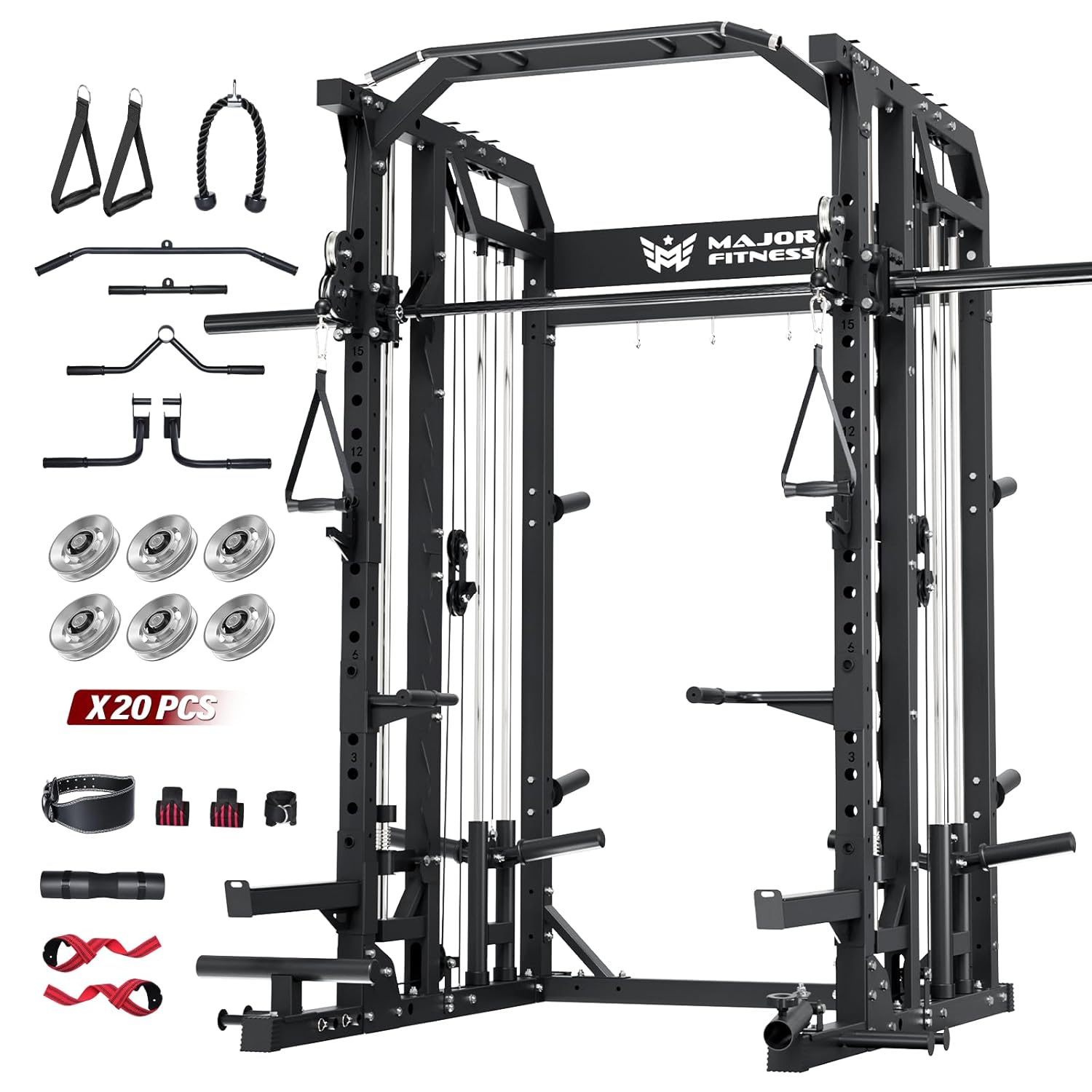 Smith Machine Home Gym Squat R - Home Gym Lat Pulldown 评论和价格