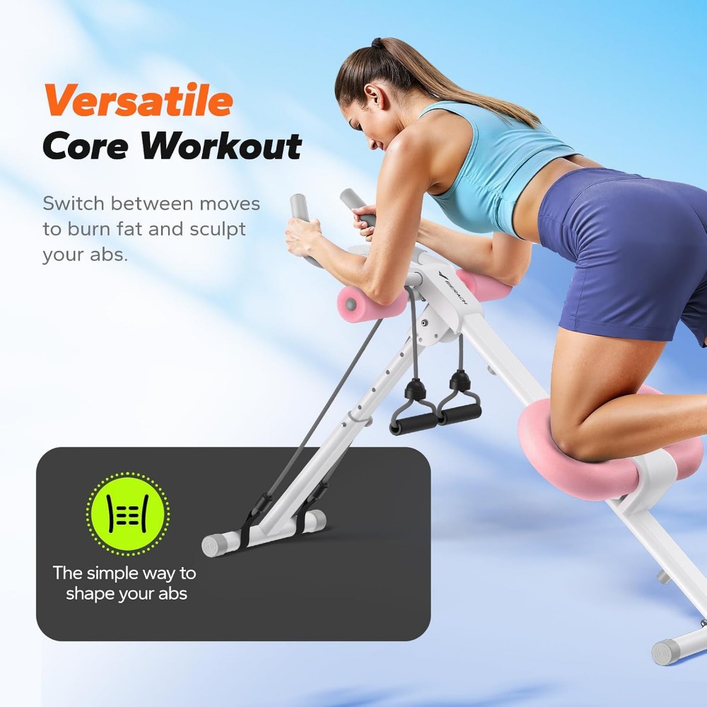 Adjustable Ab Trainer Machine  - Home Gym Foldable 评论和价格