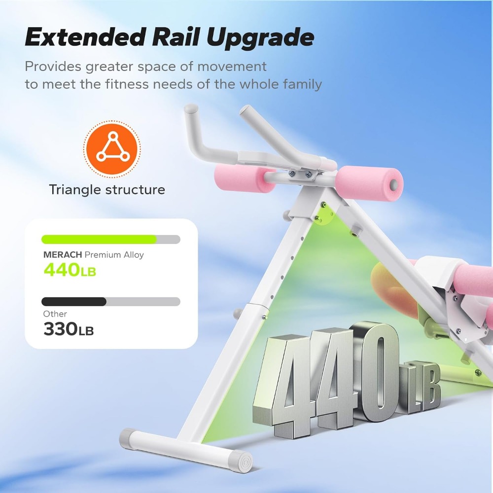 Adjustable Ab Trainer Machine  - Home Gym Foldable 评论和价格