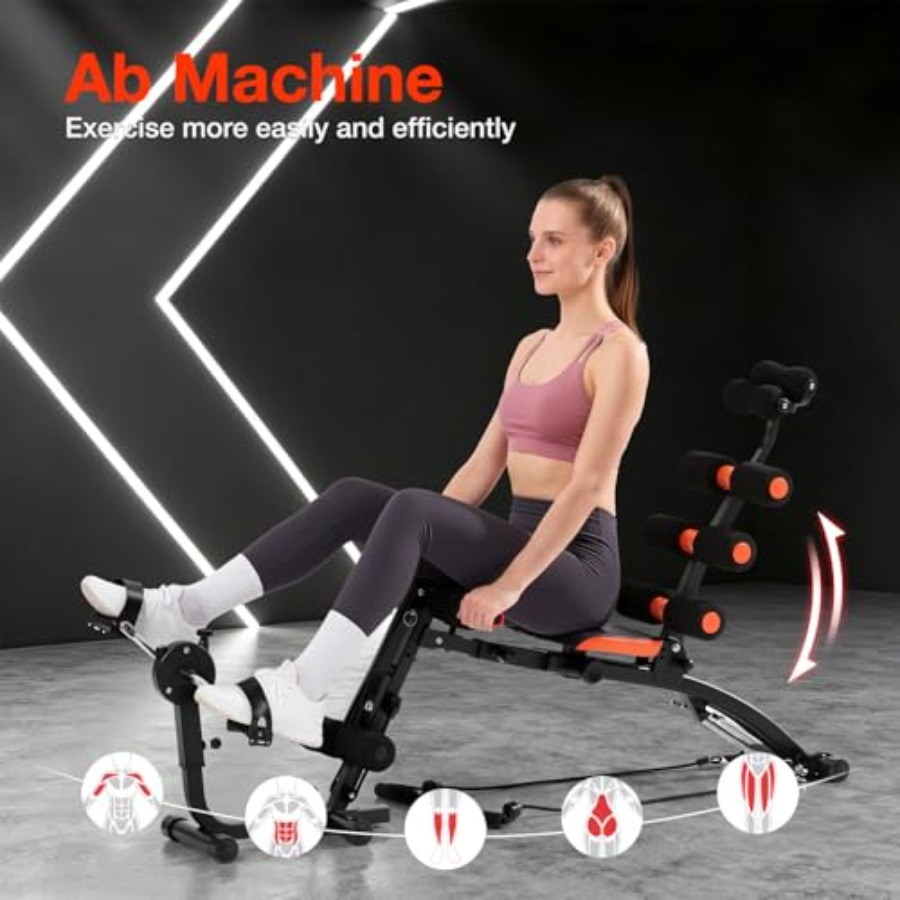 Abdominal Workout Bench Adjust - Home Gym Designs 评论和价格