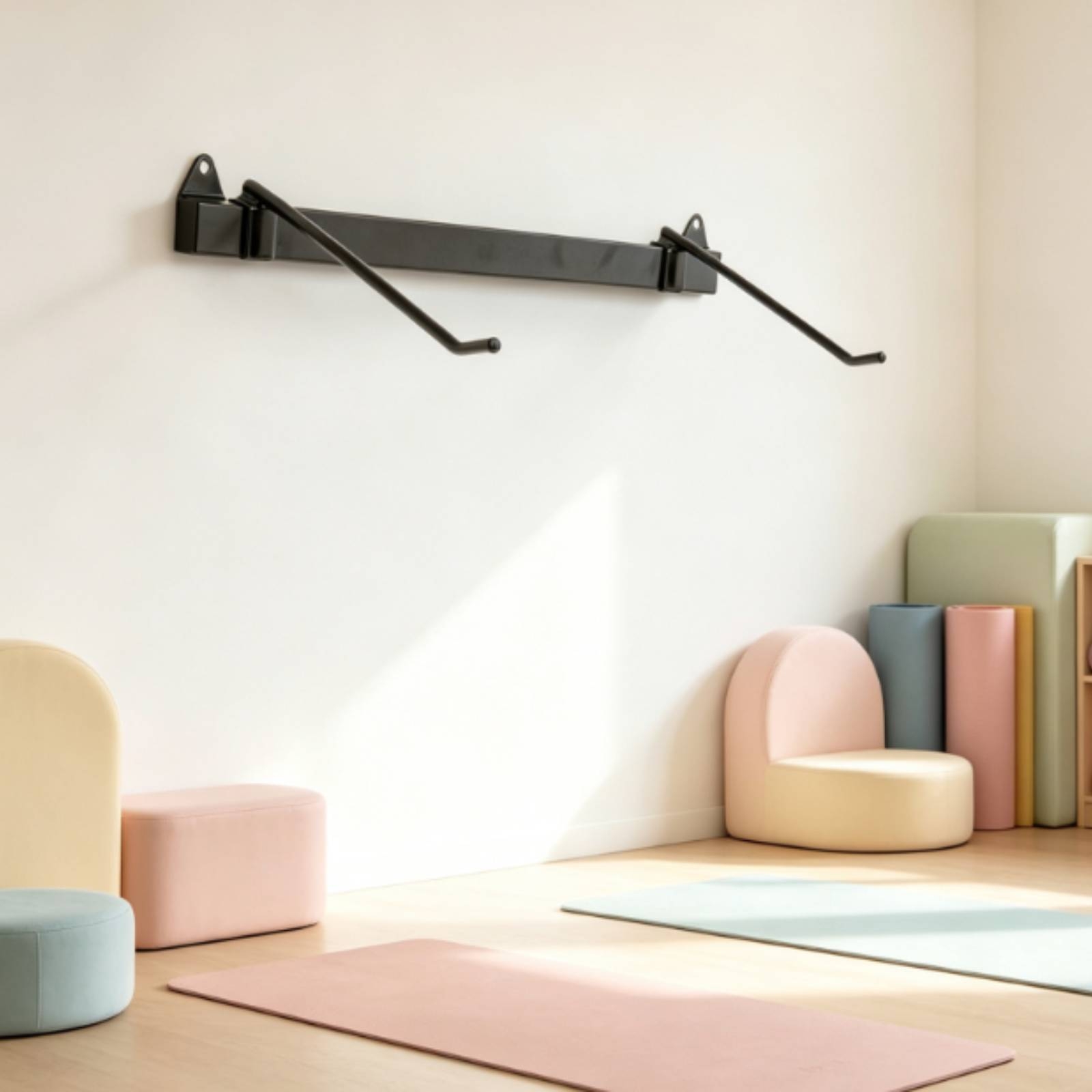 Exercise Mat Storage Rack Meta - Home Gym Installation 评论和价格