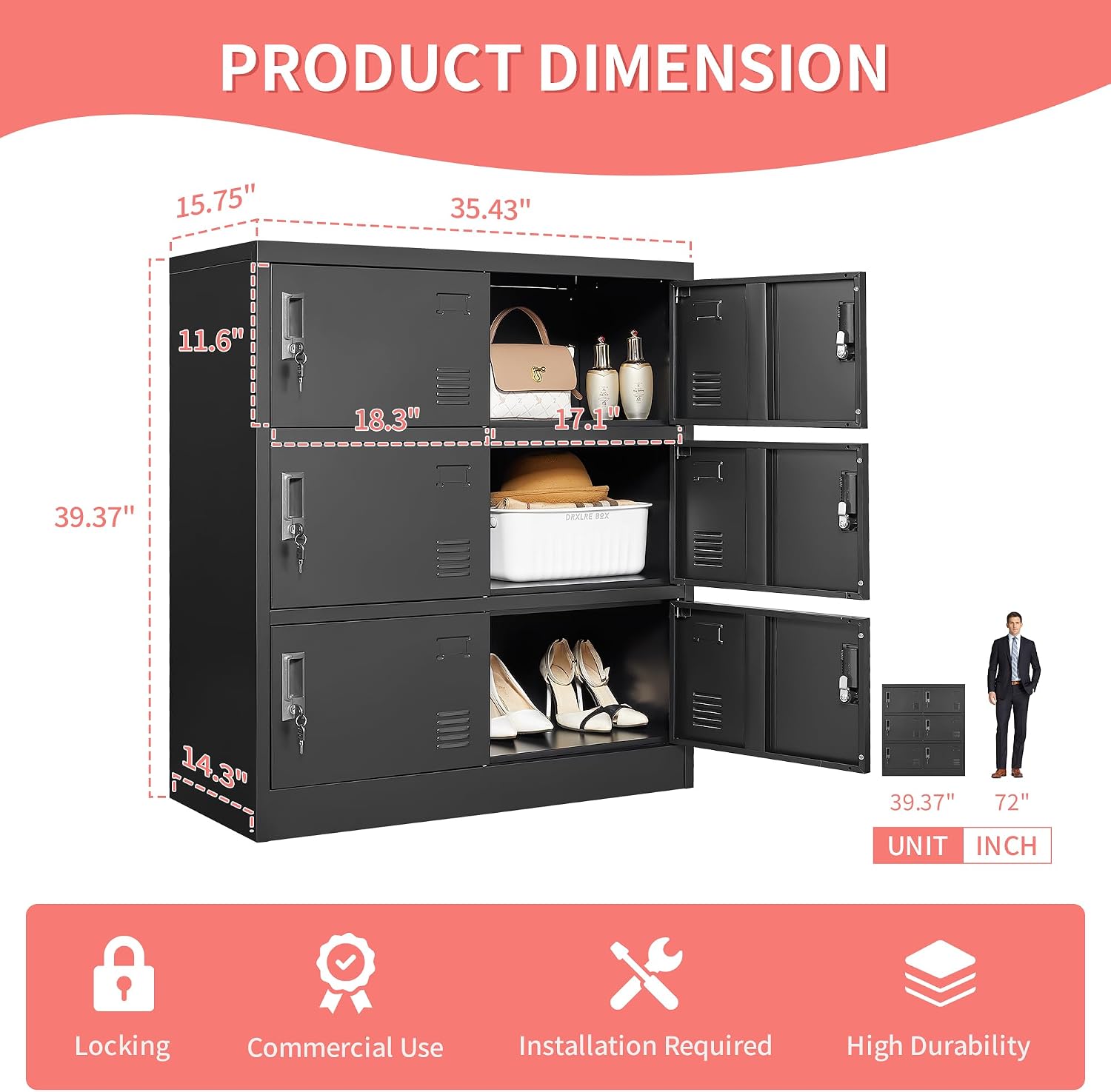 Metal Lockers For Employees Of - Home Gym In Garage 评论和价格