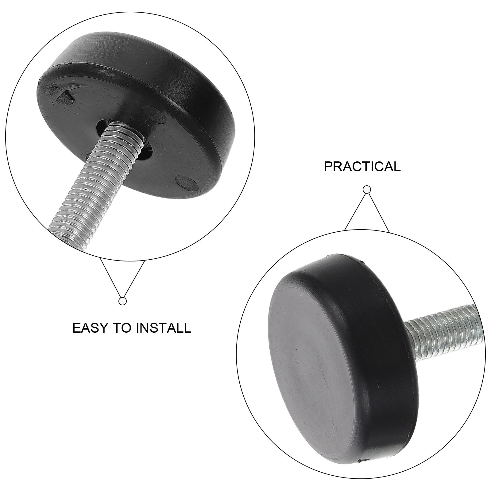 4Pcs Adjustable Feet for Tread - Home Gym Installation 评论和价格