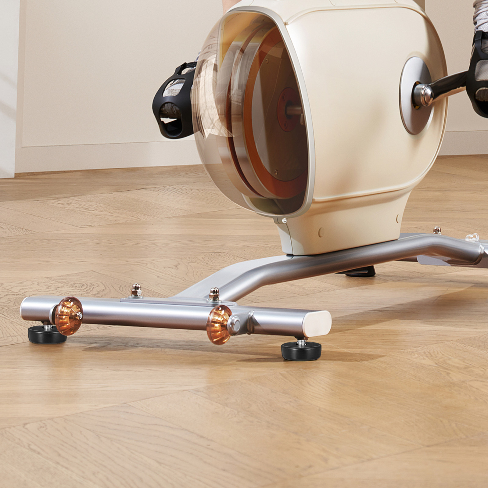 4Pcs Adjustable Feet for Tread - Home Gym Installation 评论和价格