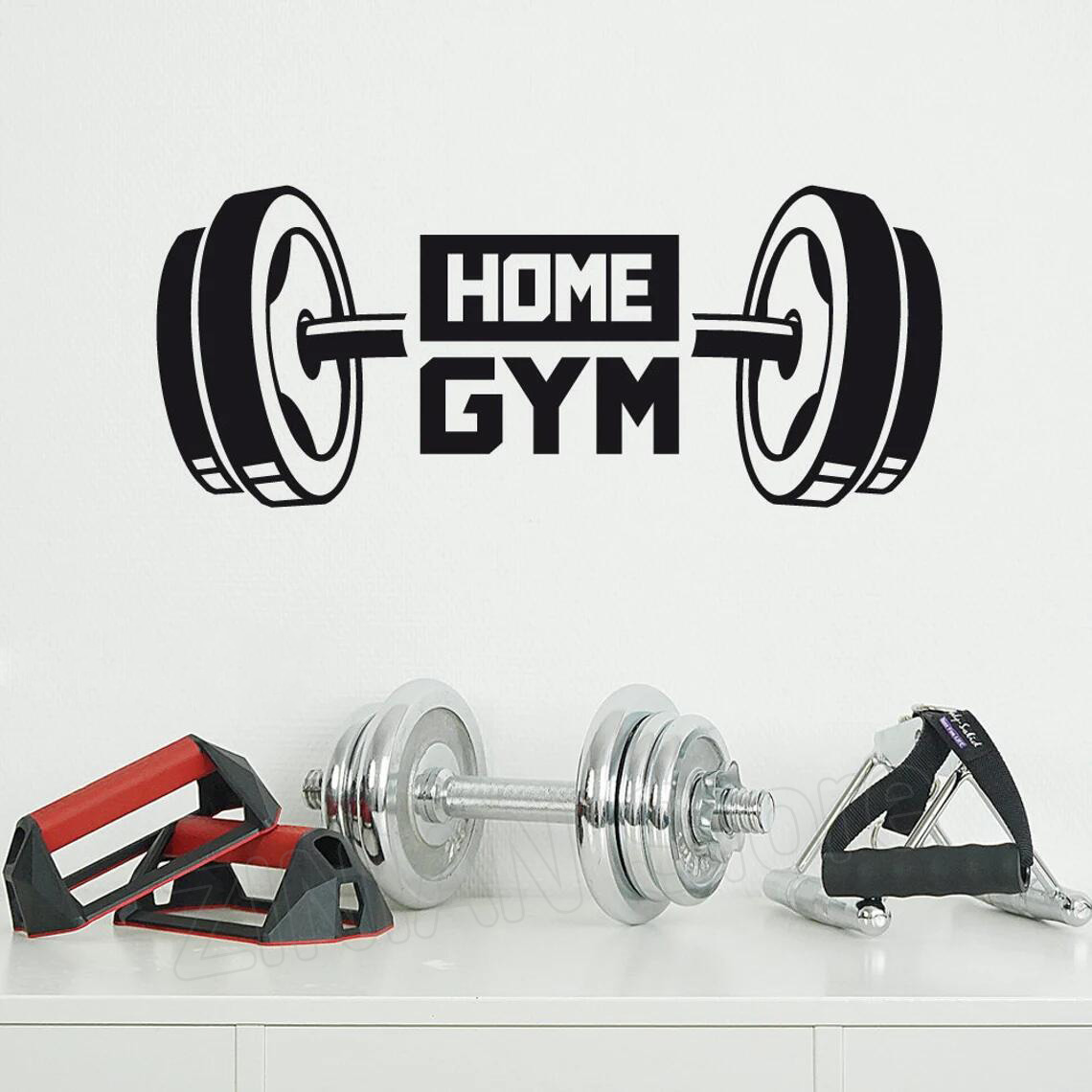 Fitness Home Gym Decor Wall St - Home Gym In Garage 评论和价格