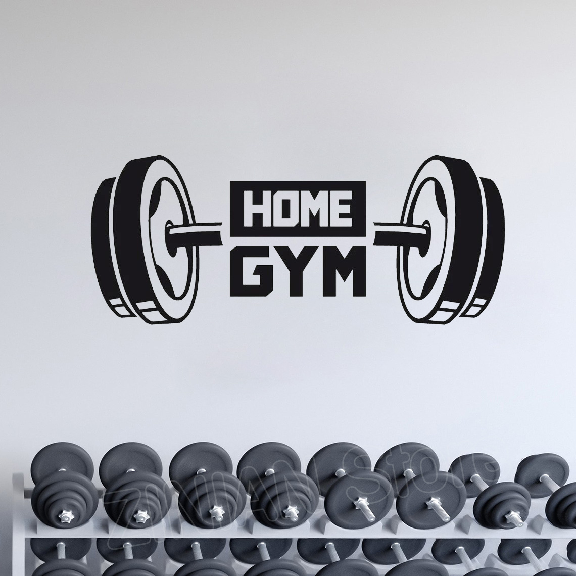 Fitness Home Gym Decor Wall St - Home Gym In Garage 评论和价格