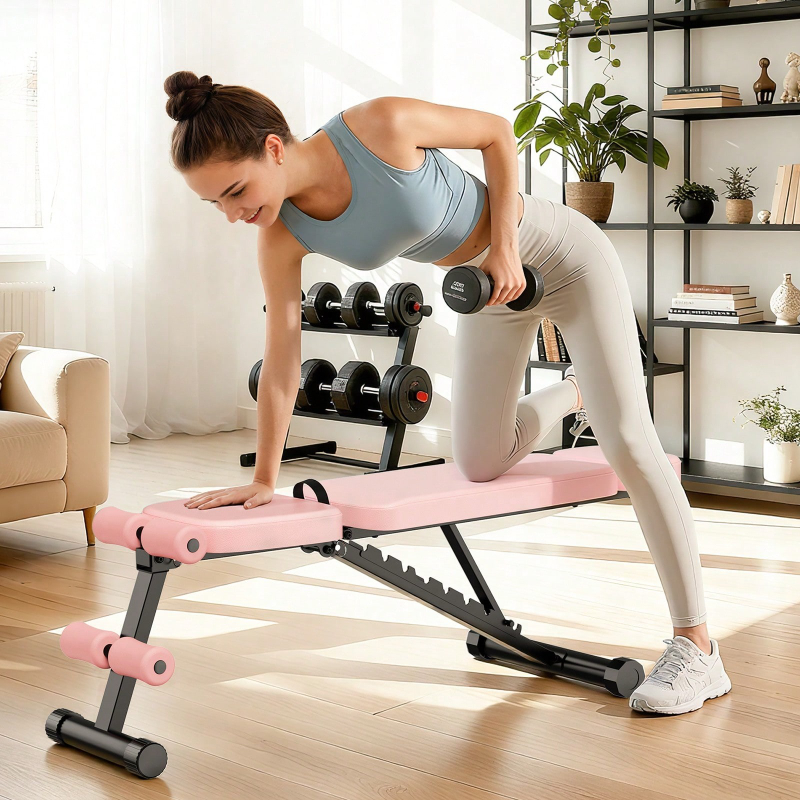 9 Position Adjustable Weight B - Home Gym Foldable 评论和价格