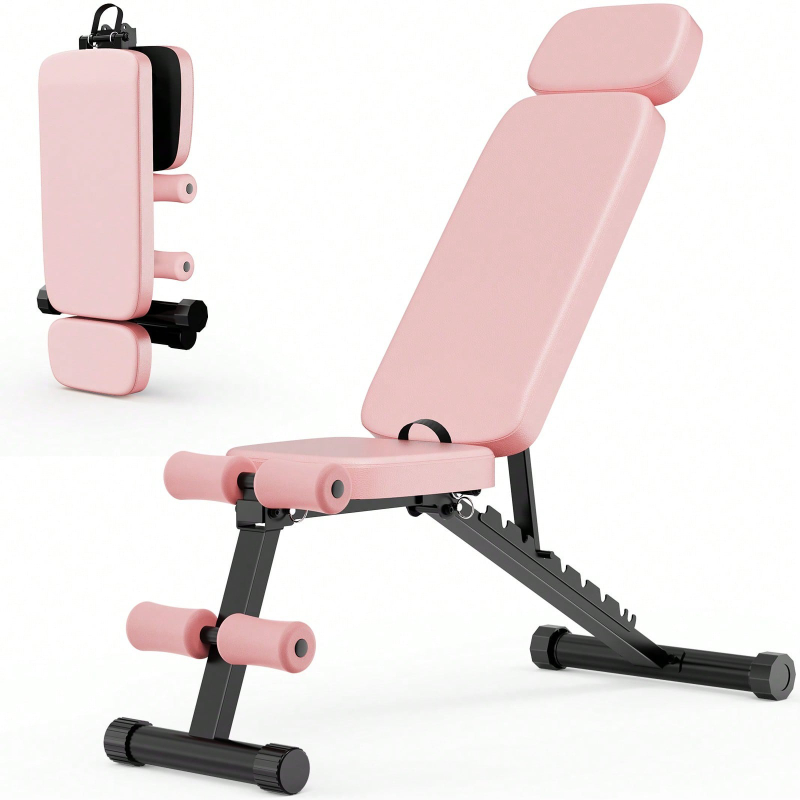 9 Position Adjustable Weight B - Home Gym Foldable 评论和价格